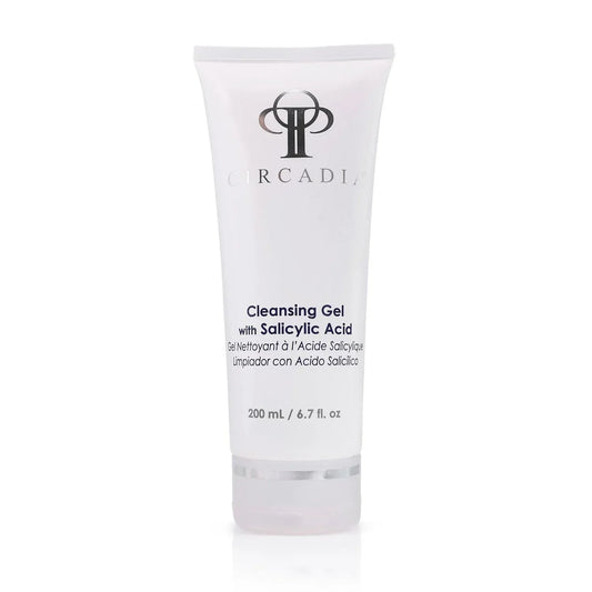 Cleansing Gel with Salicylic Acid tube, deep-cleansing foam exfoliant, 200 ml.