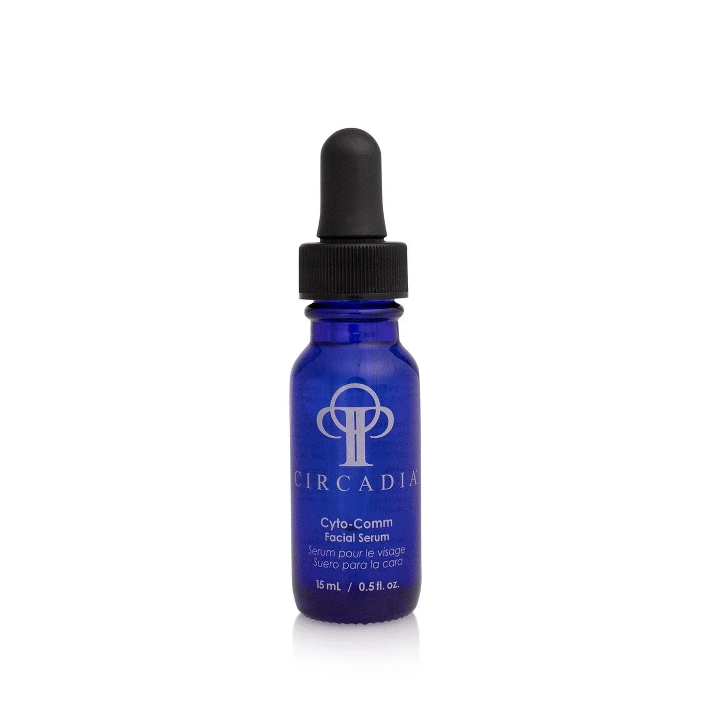 Cyto-Comm Serum 15mL bottle enhancing skin repair and restructure.