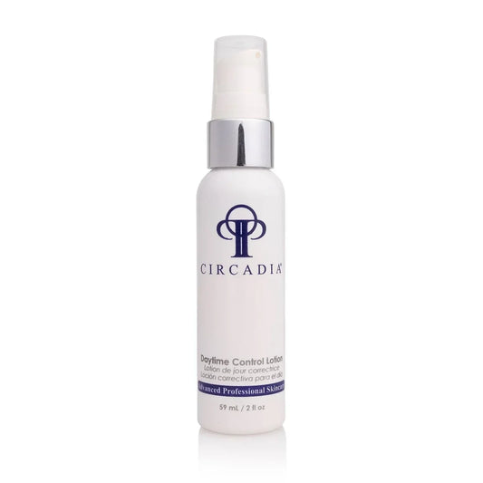 Daytime Control skincare mist bottle for oily skin reduction.