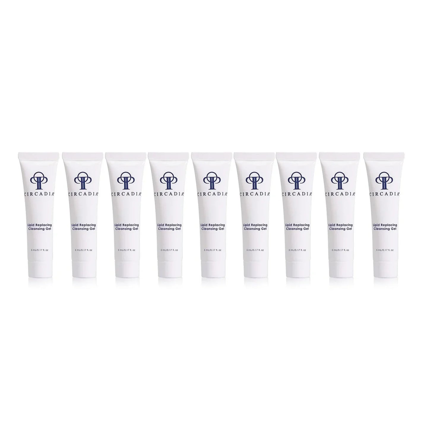 Lipid Replacing Cleansing Gel 10-pack sample, 5 mL each, for normal and slightly oily skin.