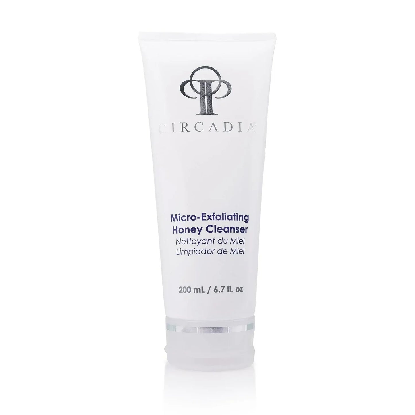 Micro-Exfoliating Honey Cleanser tube with HoneyBeads® for gentle exfoliation and oil absorption.
