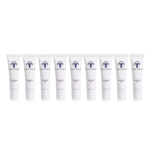 Myo-Cyte Plus serum sample pack, 10 tubes, 3 mL each, for reducing expression lines.