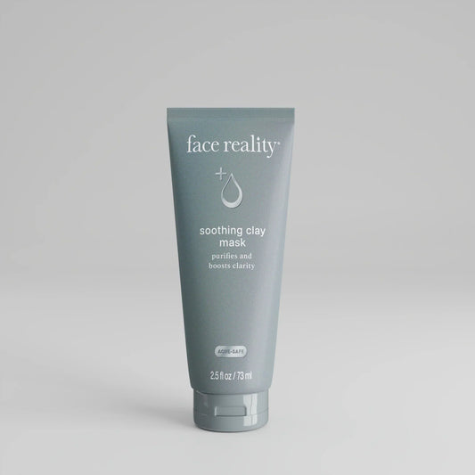 Soothing Clay Mask for purifying and refreshing skin, suitable for normal and oily types.