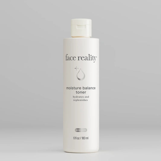 Moisture Balance Toner for intense hydration and dry skin relief.