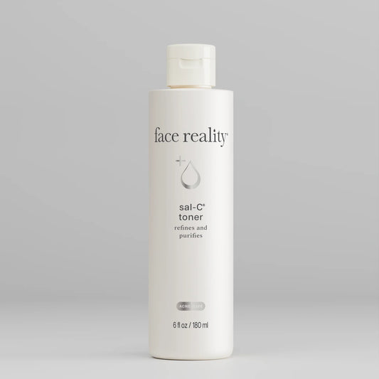 Sal-C Toner bottle for oily skin and acne, exfoliates and brightens.