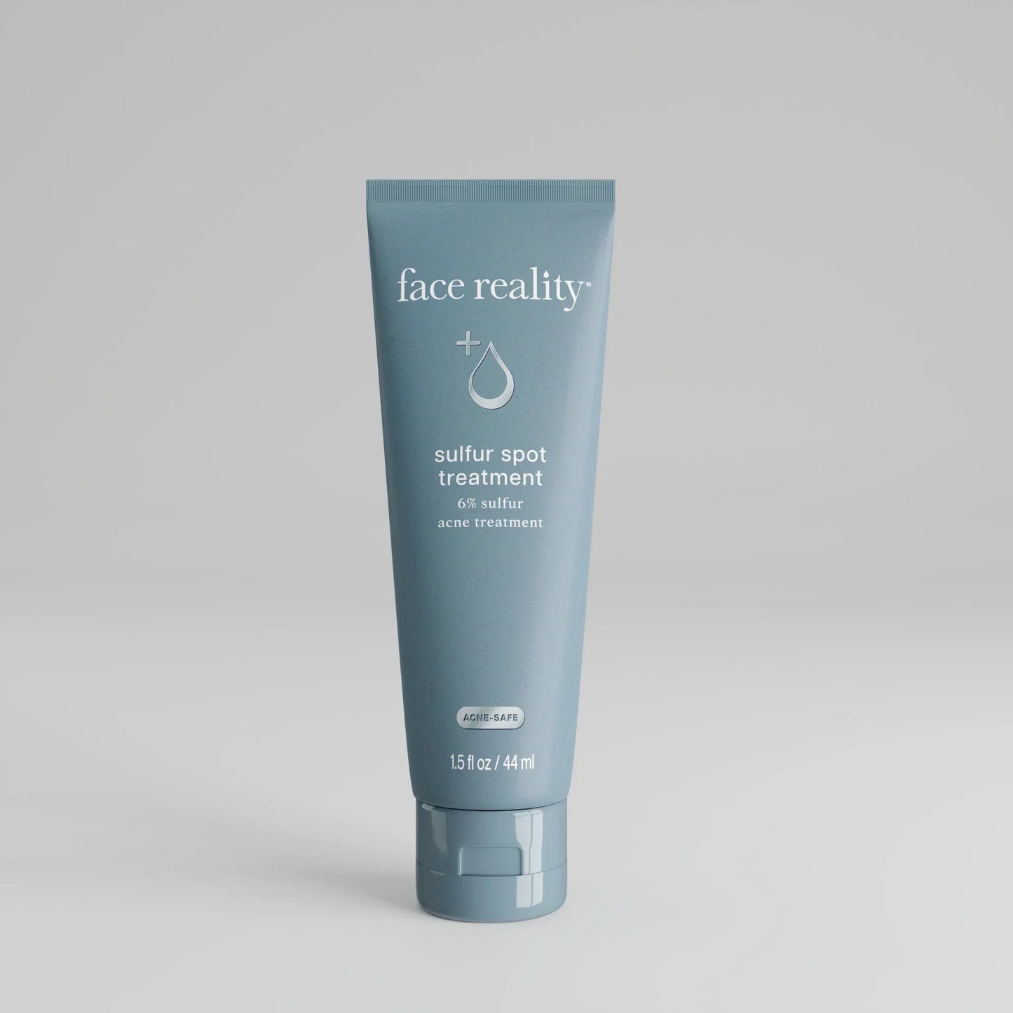 Tube of Face Reality Sulfur Spot Treatment with 6% sulfur for acne.